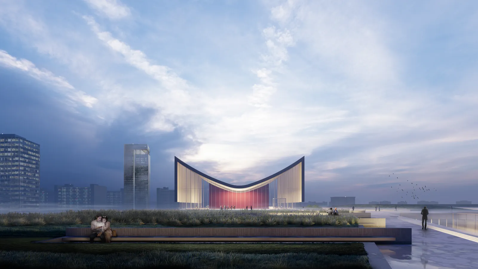 Performing Arts Center, Qingpu, China