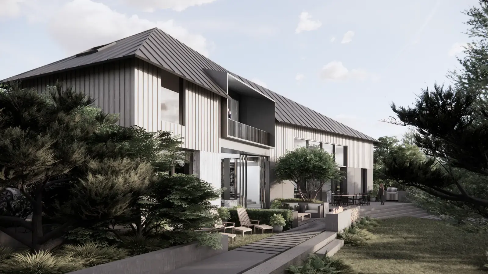 Black Mountain Residence visualization