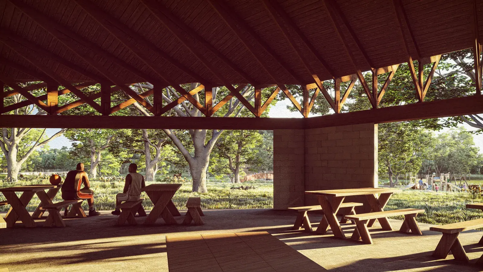Ox Creek Park, view 2